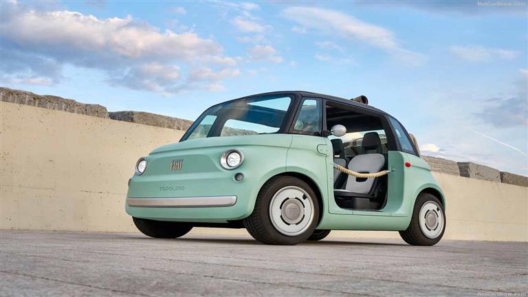 أصغر سيارة كهربائية.. فيات Topolino