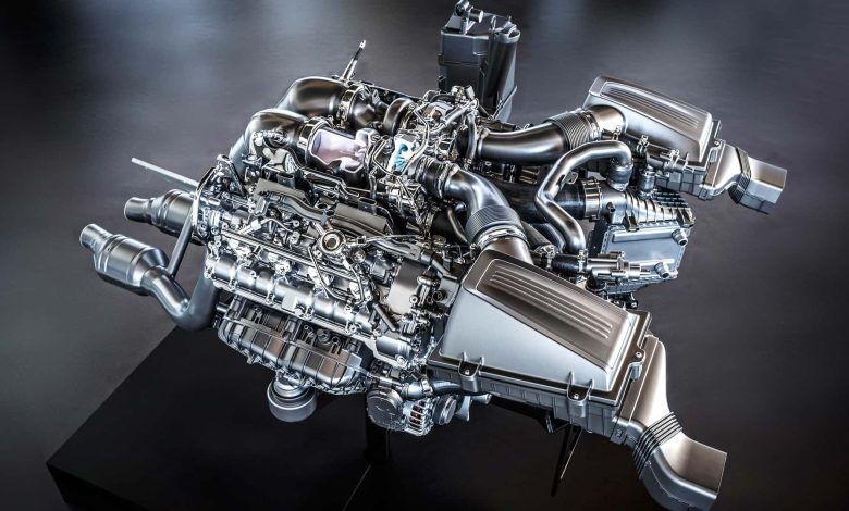 مرسيدس محرك V8