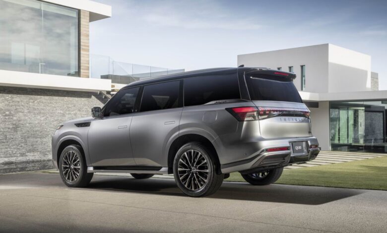 انفينيتي QX80 موديل 2025